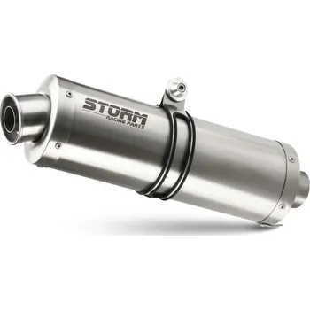 Auto-moto Koncovka výfuku STORM OVAL M.015.LX1 Nerez