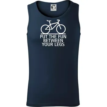 Pánské termoprádlo Put the fun between your legs - Tílko pánské Core - L ( Námořní modrá (velmi tmavá - téměř černá) )