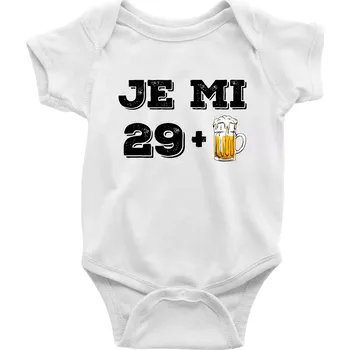 Je mi 30 pivo - Body kojenecké s krátkým rukávem - Krátký r. 12-18 měs ( Bílá )