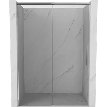 Sprchové dveře Mexen Rox posuvné sprchové dveře 155 cm, transparentní, chrom - 8C2-155-000-01-00 Sprchové dveře