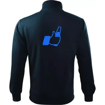 Pánská mikina FCB pivo - Mikina bez kapuce Adventure - L ( Námořní modrá (velmi tmavá - téměř černá) )