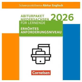 Učebnice Schwerpunktthema Abitur Englisch Sekundarstufe II. Pflichtmaterialien Abitur Niedersachsen 2026 - Paket für Lernende für das erh - Herlyn, Anne