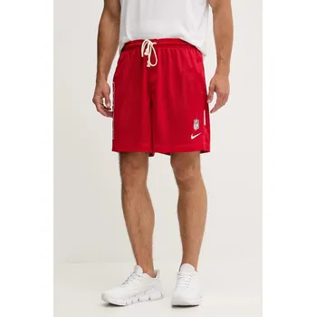 Pánské kraťasy Oboustranné šortky Nike Kansas City Chiefs pánské, červená barva, 03BF-041Y-7G-N9J 03BF.041Y.7G.N9J 33X, vel. S