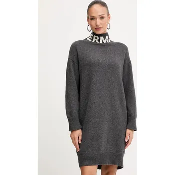 Dámské šaty Vlněné šaty Ermanno Firenze 57TQ026EO1 šedá 90X, vel. 34
