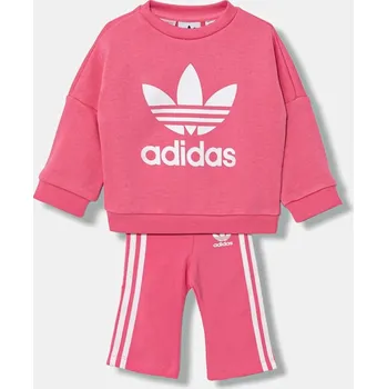 Dětská tepláková souprava adidas Originals JY1109 růžová 34X, vel. 80
