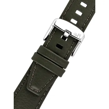 Řemínek na hodinky Koženkový řemínek Morellato Sanremo 5967432.072 M, zelený - 22 mm