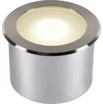 VÝPRODEJ VZORKU BIG WHITE (SLV) DASAR FLAT 120 EL zápustné zemní svítidlo z nerezové oceli 7 W 3000 K