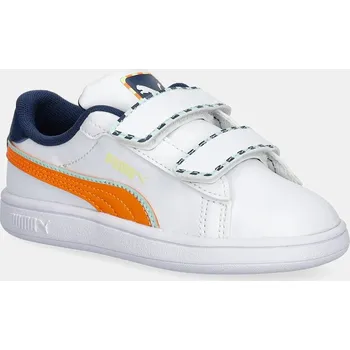 Chlapecká obuv Dětské tenisky Puma Puma Smash 3.0 Playdate V Inf 402828 bílá 00X, EUR 19