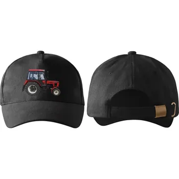 Kšiltovka kšiltovka s traktorem ZETOR 7011 černá (kšiltovka , pokrývka hlavy , dopravní technika)