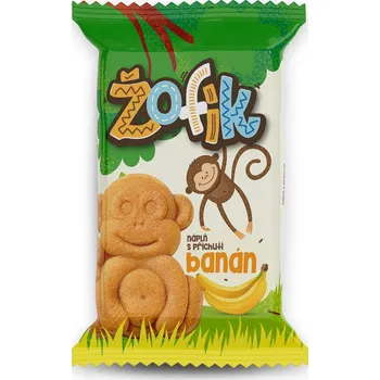 Cukrovinka Jemné pečivo ŽOFÍK 30 g s banánovou příchutí (Banánové jemné pečivo)