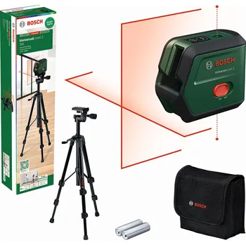 Měřící laser BOSCH UniversalLevel 2 UNI Křížový laser s funkcí kolmého paprsku 0603663F01 free_delivery