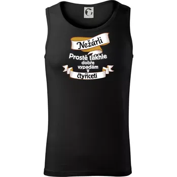 Nežárli pro pány 40 - Tílko pánské Core - S ( Černá )