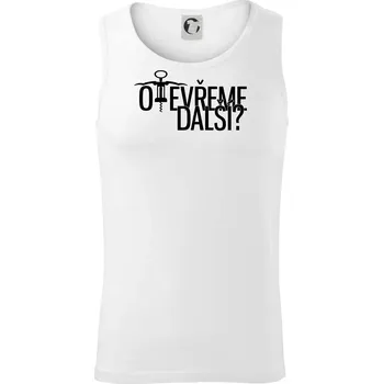 Otevřeme další? - Tílko pánské Core - S ( Bílá )