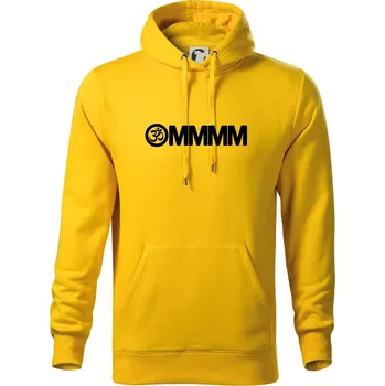 Pánská mikina Yoga mmm - Mikina pánská Cape s kapucí - M ( Žlutá )
