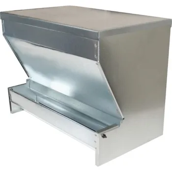 KERBL Automat krmný pro drůbež se zásobníkem, pozink, 40 cm