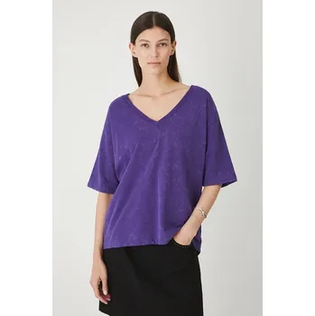 Dámské tričko Bavlněné tričko Medicine dámské, fialová barva RW25.TSD021 48X, vel. S