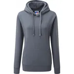 Russell Dámská mikina s kapucí Authentic Barva: šedá rustikální, Velikost: M Z265F