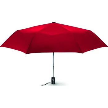 Deštník 21" automatický deštník Gentlemen - Červená, Firemní dárkové předměty s vlastním potiskem