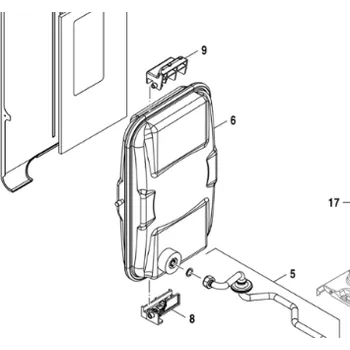 Kotel Expanzní nádoba Buderus Bosch 87186506550