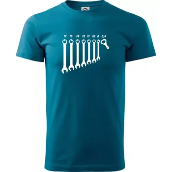 Pánská móda Opravář piva - Klasické pánské triko vyšší gramáže - XS ( Petrolejová )