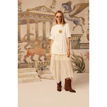 Pánské tričko Bavlněné tričko Medicine RW25-TSD251 béžová 01X, vel. S