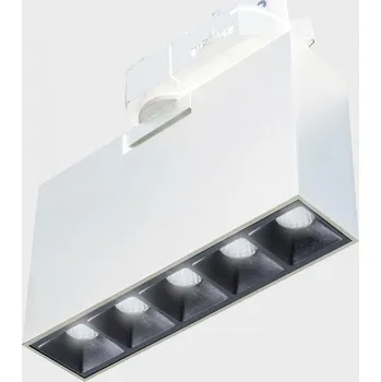 KOHL-Lighting NSES Tracklight 137x34.5 mm bílá-černá 10 W 30D CRI 90 4000K Dali