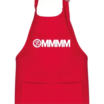 Kuchyňská zástěra Yoga mmm - Dětská zástěra na vaření - Univerzální velikost ( Červená )