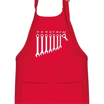Kuchyňská zástěra Opravář piva - Dětská zástěra na vaření - Univerzální velikost ( Červená )
