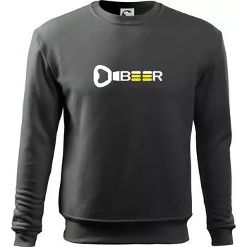 Pánská mikina Otvírák Beer - Mikina Essential dětská - 146 cm/10 let ( Tmavá břidlice (šedá se zeleným nádechem) )