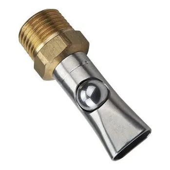 KERBL Napáječka kuličková AquaGlobe, 1/2", mosaz/nerez, pro selata