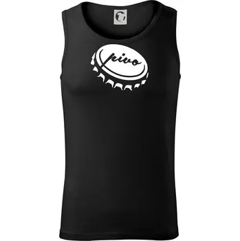 Pivo zátka - Tílko pánské Core - 2XL ( Černá )