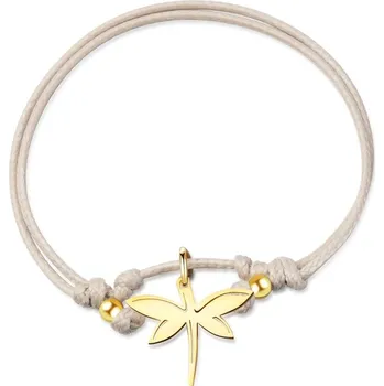 Náramek Ailoria - LIBELLULE Náramek béžový/stříbrný Náramky dámské