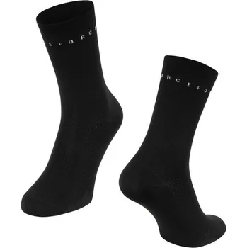 Pánské ponožky FORCE Dlouhé ponožky FORCE SMACK, černé - L - XL (42 - 46)