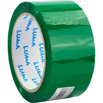 Lepicí páska Lepicí páska barevná LUMA 48 mm × 66 m - zelená