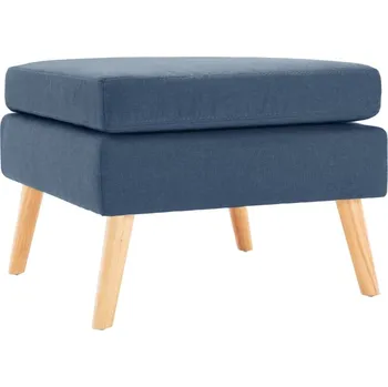 Taburet vidaXL Podnožka textil [288738] Barva: Modrá