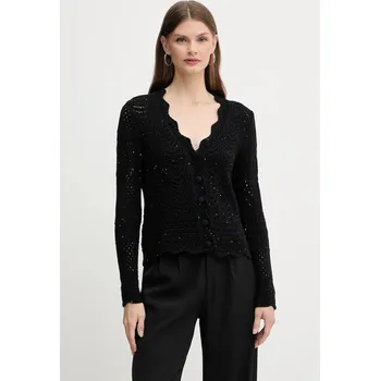 Dámský svetr Kardigan Fracomina FS25WT8016K53801 černá 99X, vel. XS/S