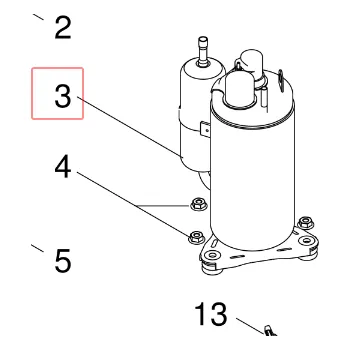 Kotel Bosch Kompresor Bosch Buderus 87387017760