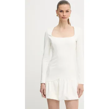 Dámské šaty Šaty Pinko béžová barva, mini, 105769 A15M 105769.A15M 01X, vel. 36