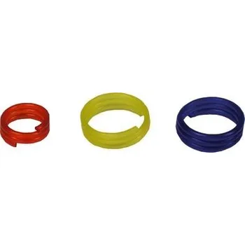 Značení hospodářského zvířete Kroužek spirálový pro kachny/krůty, Barva zelená