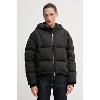 Péřová bunda Iceberg černá barva, zimní, oversize, J031 6403 J031.6403 99X, vel. 36