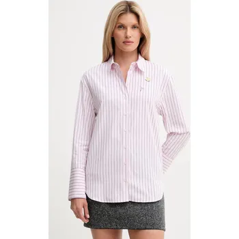 Dámská košile Bavlněná košile Kenzo FF62CH2549LU růžová 03X, vel. 40