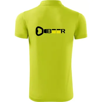 Pánská košile Otvírák Beer - Polokošile Victory sportovní (dresovina) - 2XL ( Limetková )