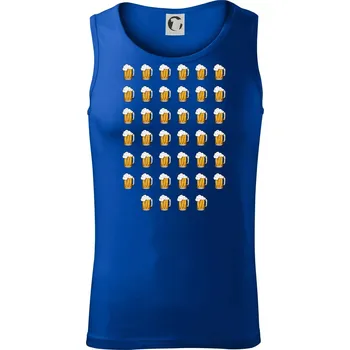 Narozeniny - 40x pivo - Tílko pánské Core - 2XL ( Královská modrá )