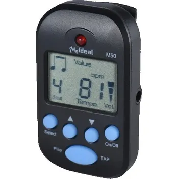 Klasická kytara Klipový metronom na kytaru Černý digitální ladič a taktovač s displejem Přenosný kytarový tuner na baterie Hudební příslušenství