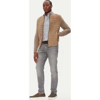 Pánská casual bunda Milestone Kožená bunda MSTurner 531624 60705 Béžová Regular Fit 56