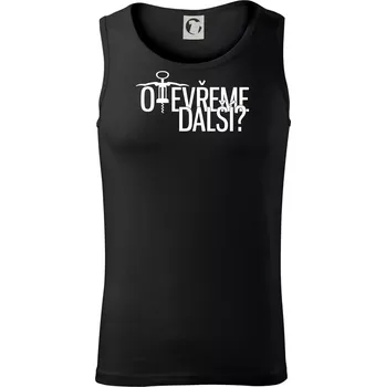 Pánské termoprádlo Otevřeme další? - Tílko pánské Core - M ( Černá )