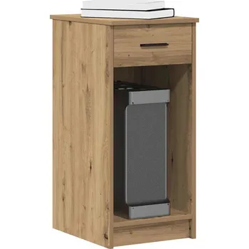 Psací stůl vidaXL Počítačový stojan se zásuvkou 35x45x77 cm [858740] Barva: dub artisan