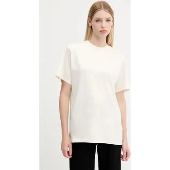 Dámské tričko Bavlněné tričko HUGO Vintage Tee_19 dámské, bílá barva, 50550901 01X, vel. XL