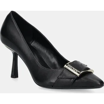 Dámské lodičky Kožené lodičky Dkny Nashbrook černá barva, K3544717 K3544717.BLK 99X, EUR 40