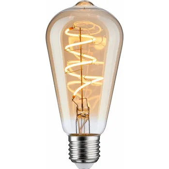 Žárovka PAULMANN Vintage Edition LED žárovka E27 230V 5W 1800K stmívatelné zlatá ST64